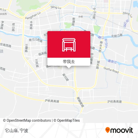 它山庙地图