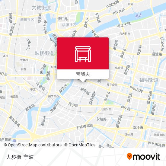 大步街地图