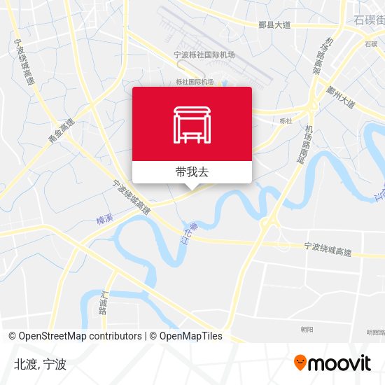 北渡地图