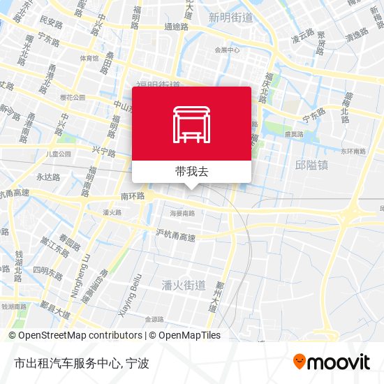 市出租汽车服务中心地图