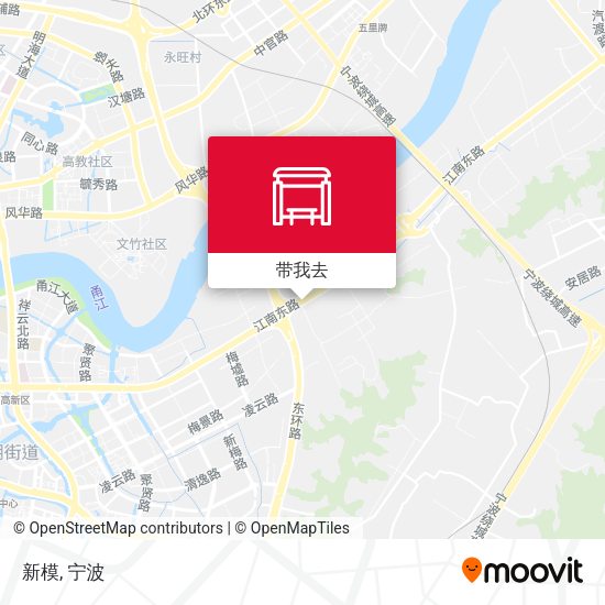 新模地图