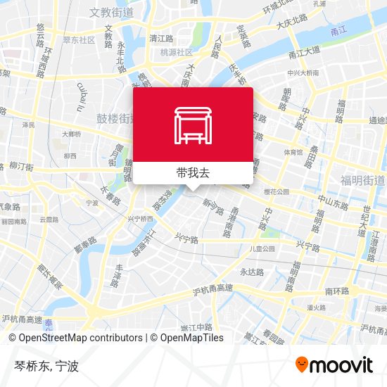 琴桥东地图