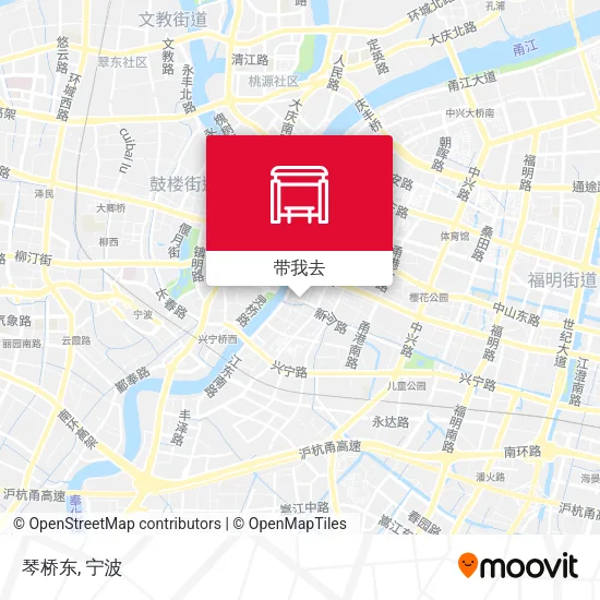 琴桥东地图