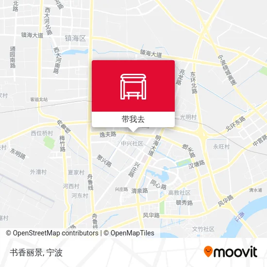 书香丽景地图