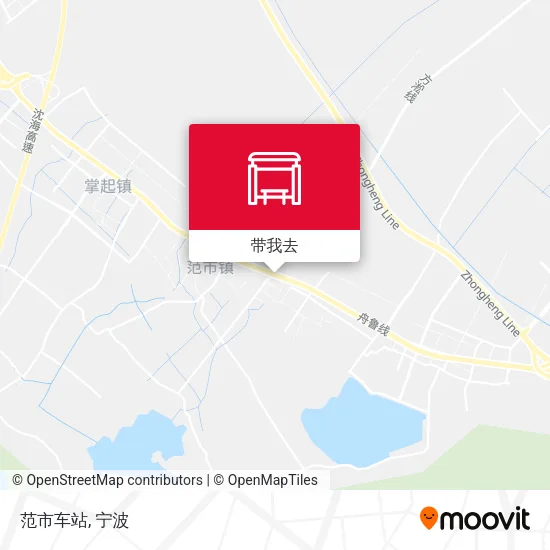范市车站地图