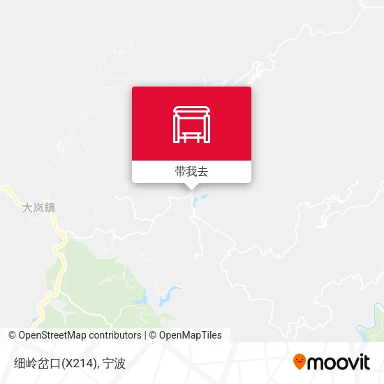细岭岔口(X214)地图