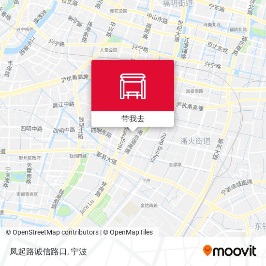 凤起路诚信路口地图