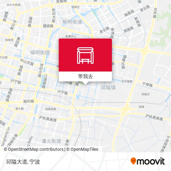 邱隘大道地图