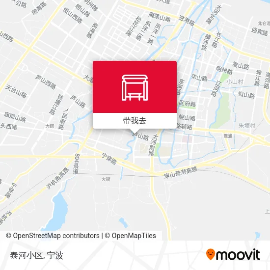 泰河小区地图