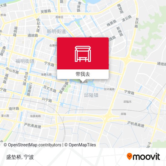 盛垫桥地图