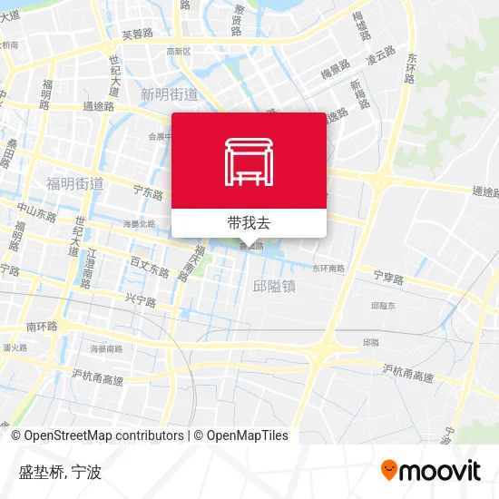 盛垫桥地图