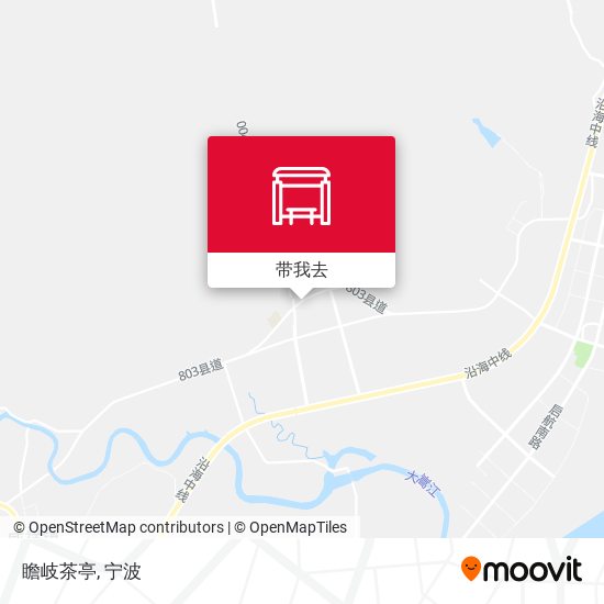 瞻岐茶亭地图