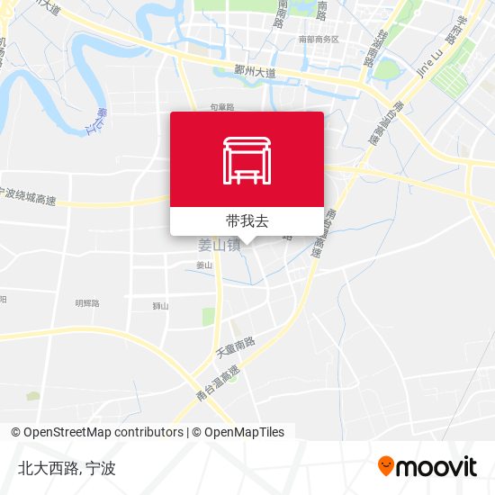北大西路地图