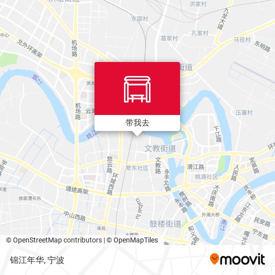 锦江年华地图