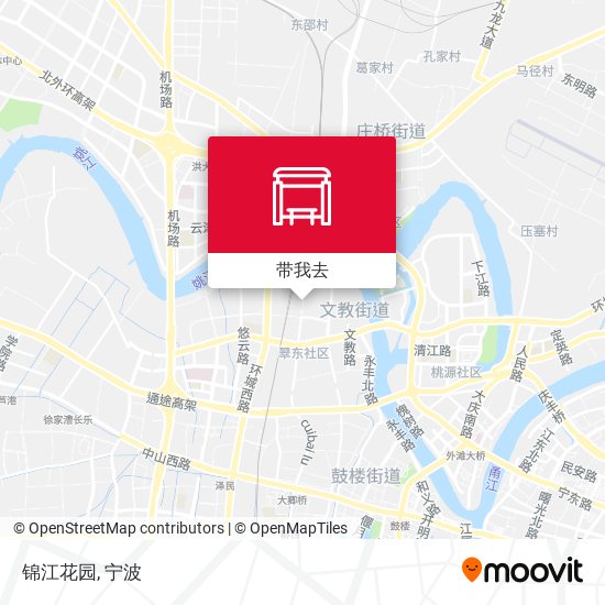 锦江花园地图