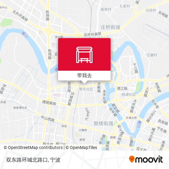 双东路环城北路口地图