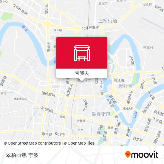 翠柏西巷地图