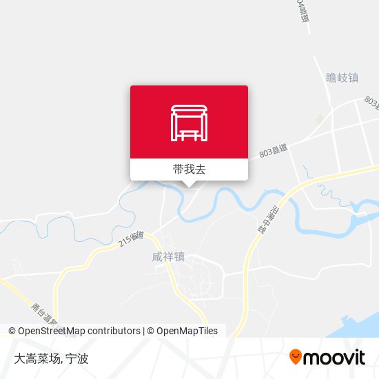 大嵩菜场地图