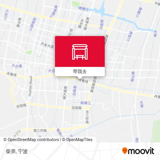 柴弄地图