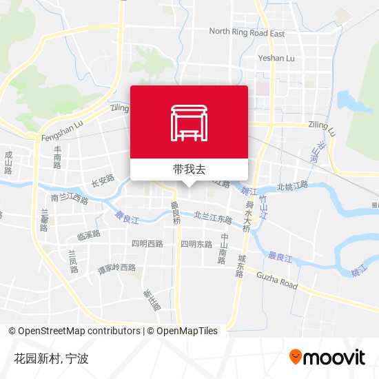 花园新村地图