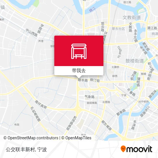 公交联丰新村地图