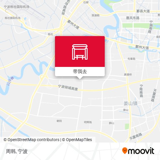 周韩地图