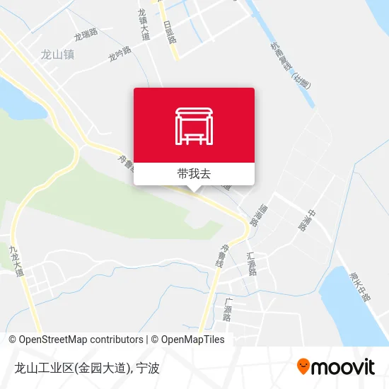 龙山工业区(金园大道)地图