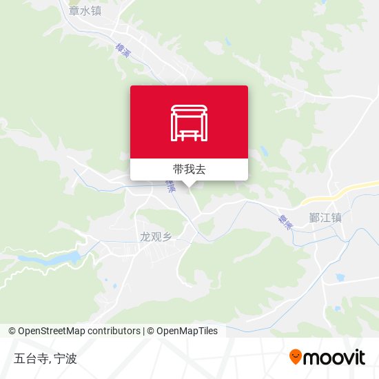 五台寺地图