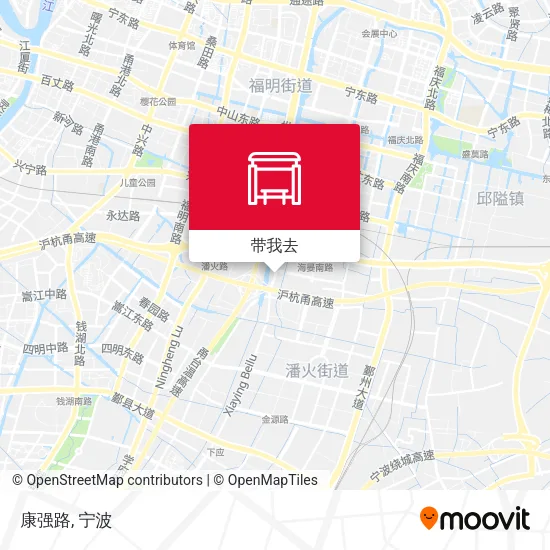 康强路地图