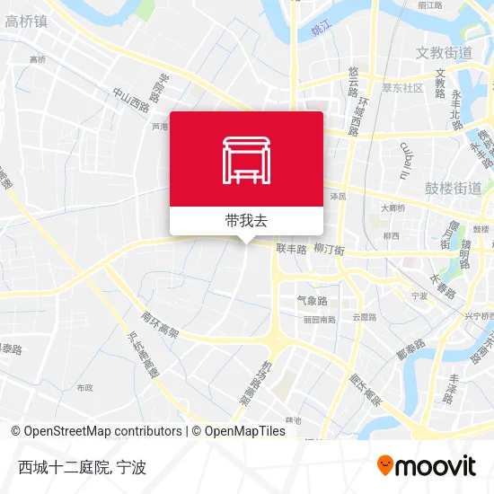 西城十二庭院地图