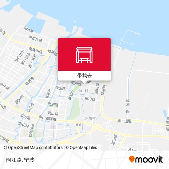 闽江路地图