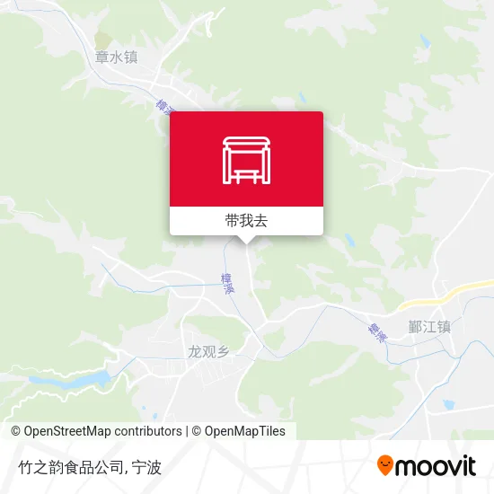 竹之韵食品公司地图