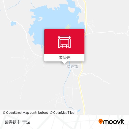 梁弄镇中地图