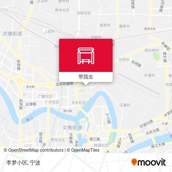 李梦小区地图