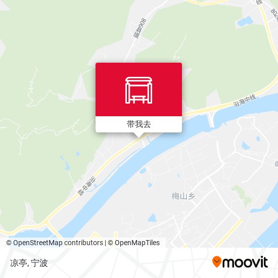 凉亭地图