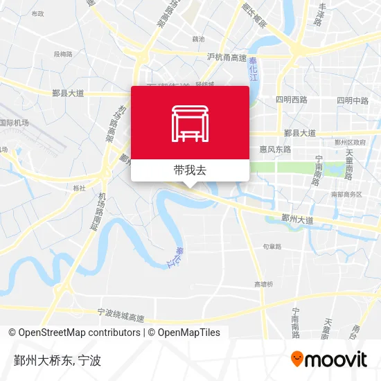 鄞州大桥东地图