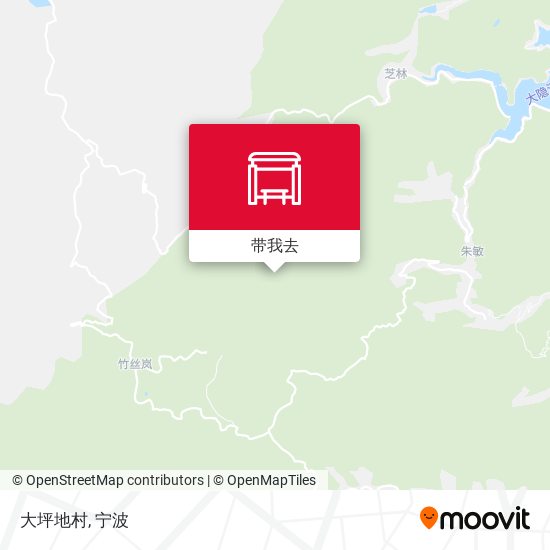 大坪地村地图