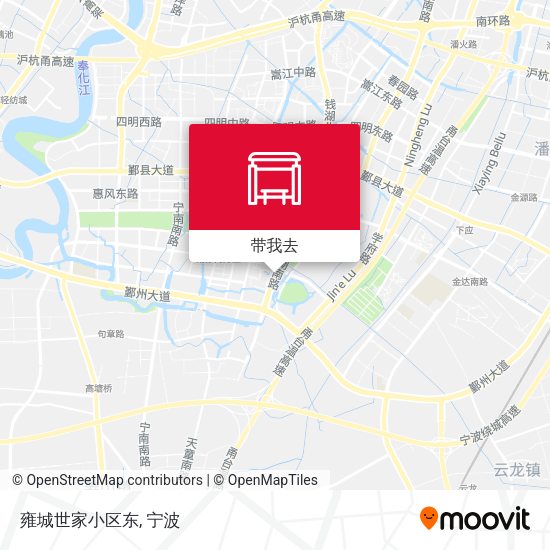 雍城世家小区东地图