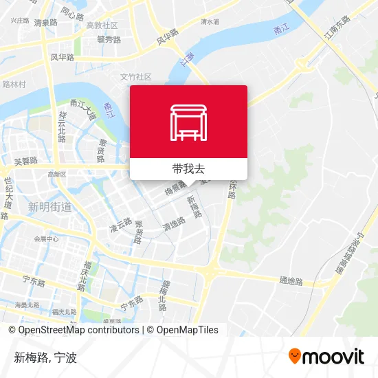 新梅路地图