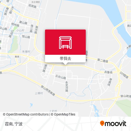 霞南地图