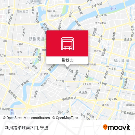 新河路彩虹南路口地图