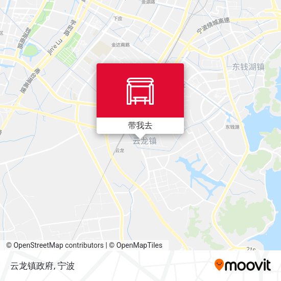 云龙镇政府地图