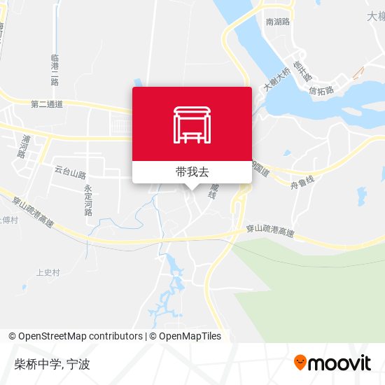 柴桥中学地图