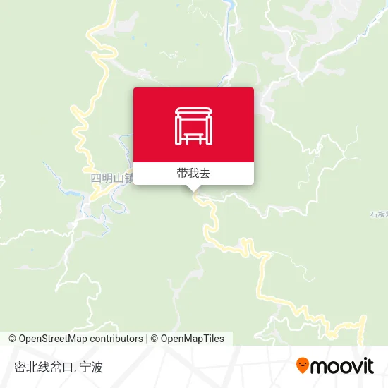 密北线岔口地图