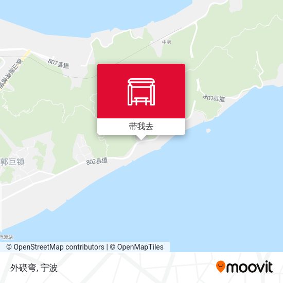 外碶弯地图