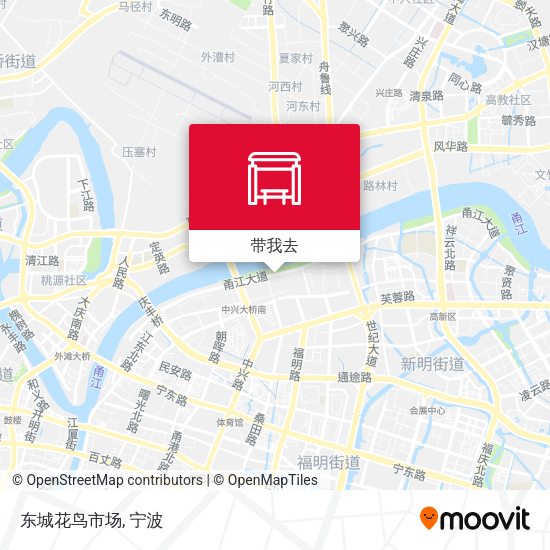 东城花鸟市场地图