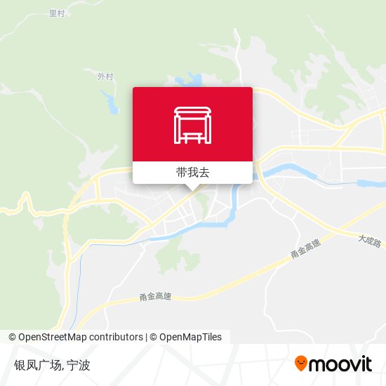 银凤广场地图