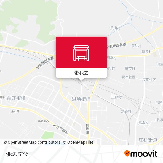 洪塘地图