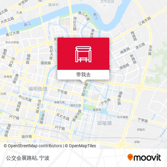 公交会展路站地图