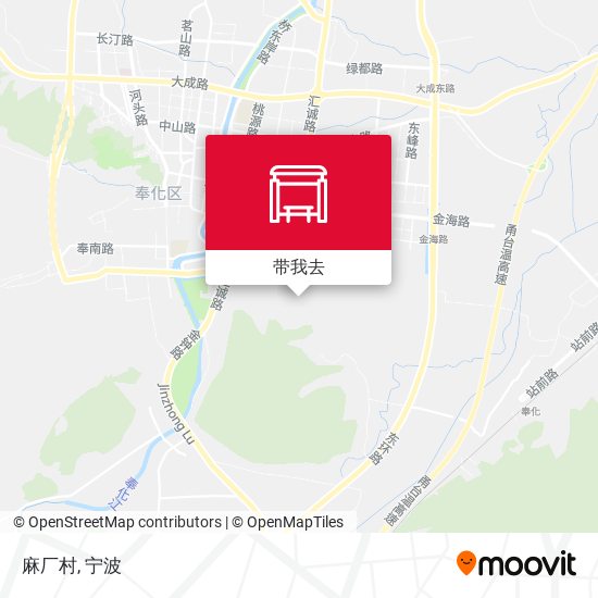 麻厂村地图